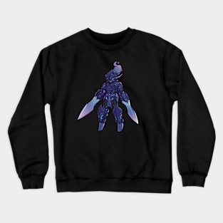 mecha dark warrior Crewneck Sweatshirt